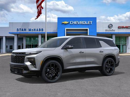 Sterling Gray Metallic 2026 Chevrolet Traverse RS