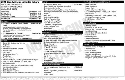 2021 Jeep Wrangler Unlimited Sahara