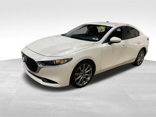 Snowflake White Pearl Mica 2020 Mazda Mazda3 FWD w/Preferred Package