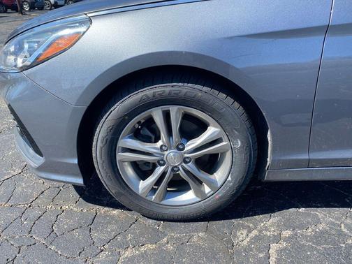 Machine Gray 2018 Hyundai SONATA SEL