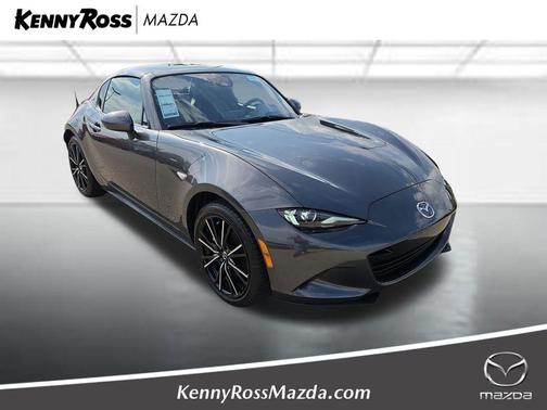 Machine Gray Metallic 2026 Mazda MX-5 Miata RF Grand Touring