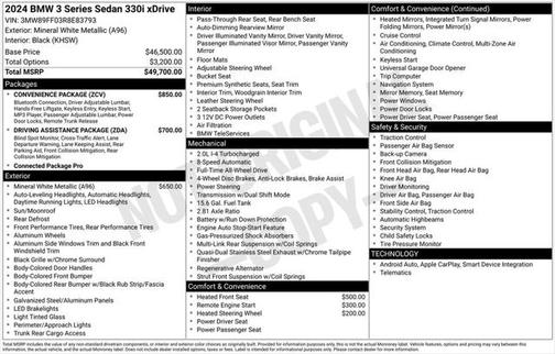 2024 BMW 330 i xDrive