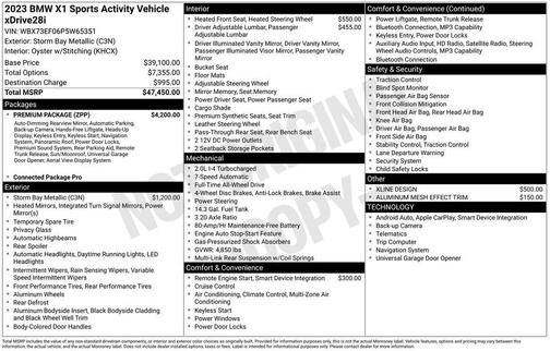 2023 BMW X1 xDrive28i
