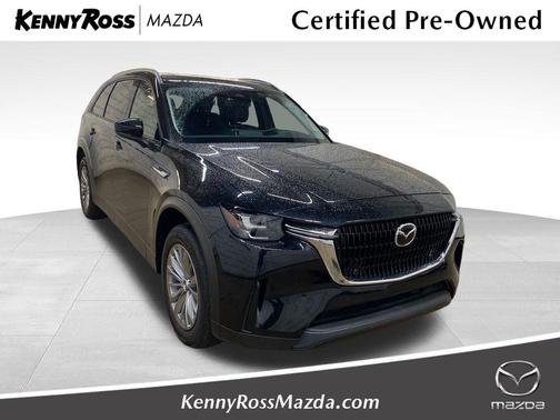 Jet Black Mica 2025 Mazda CX-90 3.3 Turbo Preferred