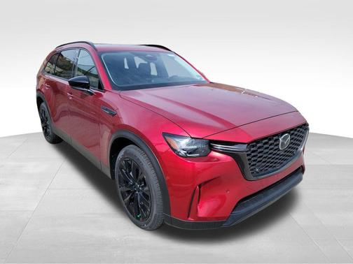 Soul Red Crystal Metallic 2026 Mazda CX-90 PHEV Premium Sport