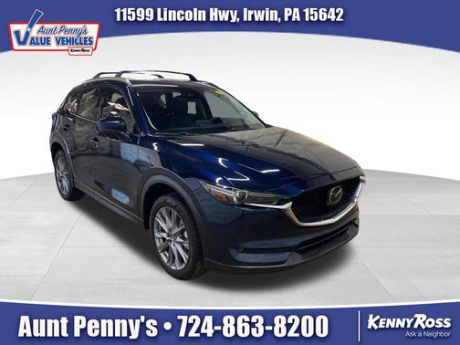 Deep Crystal Blue Mica 2020 Mazda CX-5 Grand Touring
