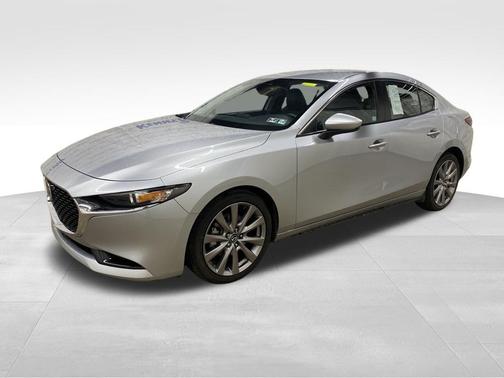 Sonic Silver Metallic 2019 Mazda Mazda3 AWD w/Preferred Package