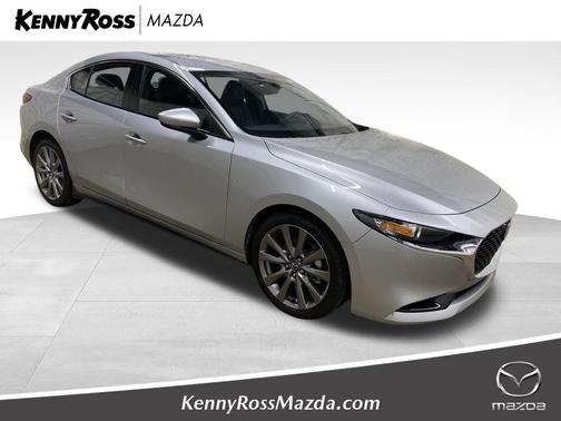 Sonic Silver Metallic 2019 Mazda Mazda3 AWD w/Preferred Package
