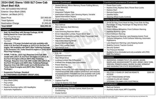 2024 GMC Sierra 1500 SLT