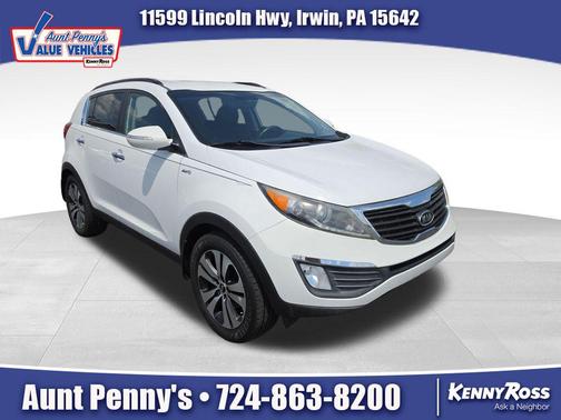 Clear White 2012 Kia Sportage EX