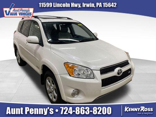 Blizzard Pearl 2012 Toyota RAV4 Limited