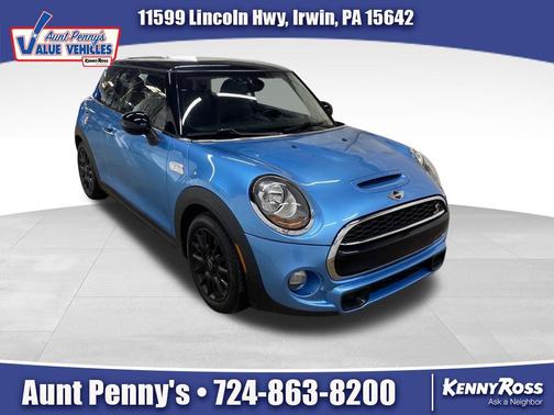 Electric Blue Metallic 2016 MINI Hardtop Cooper S