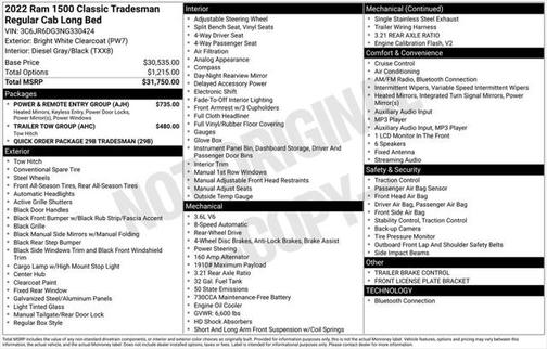 2022 RAM 1500 Tradesman
