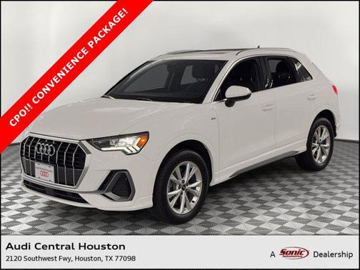 White 2023 Audi Q3 Premium 45 TFSI S line quattro Tiptronic