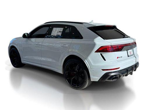 glacier white metallic 2026 Audi RS Q8 4.0T