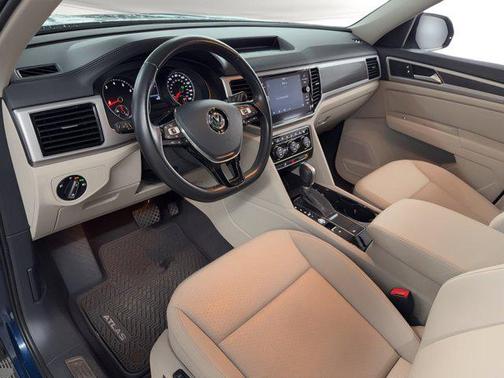 Tourmaline Blue Metallic 2018 Volkswagen Atlas 3.6L SEL