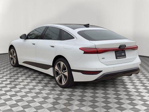 Glacier White Metallic 2025 Audi A6 e-tron Premium Plus