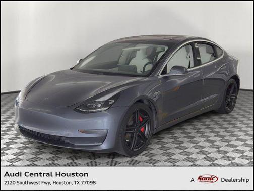 Gray 2018 Tesla Model 3 Performance