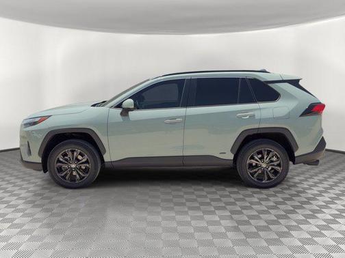 Lunar Rock 2023 Toyota RAV4 Hybrid XLE Premium