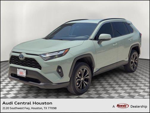 Lunar Rock 2023 Toyota RAV4 Hybrid XLE Premium