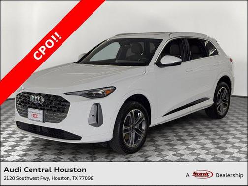 White 2025 Audi Q5 Premium Plus TFSI quattro S tronic