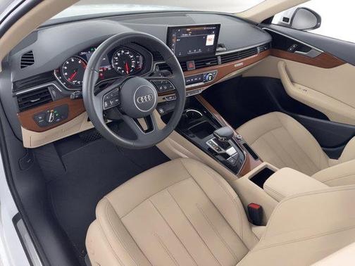 Glacier White Metallic 2023 Audi A4 40 Premium