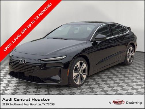 Mythos Black Metallic 2025 Audi A6 e-tron Premium Plus