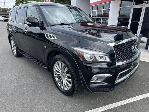 Black 2017 INFINITI QX80 Base
