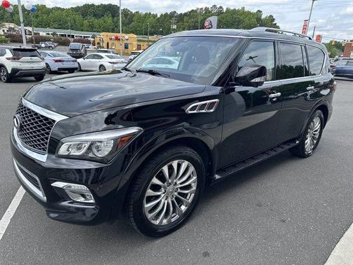 Black 2017 INFINITI QX80 Base