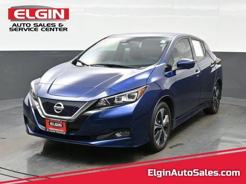 Deep Blue Pearl 2022 Nissan Leaf SL PLUS 62 kWh