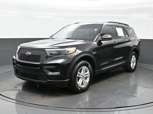 Agate Black Metallic 2021 Ford Explorer XLT