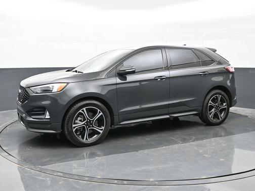 Gray 2021 Ford Edge ST