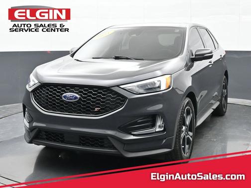 Gray 2021 Ford Edge ST