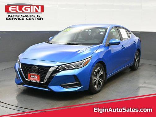 Electric Blue Metallic 2020 Nissan Sentra SV