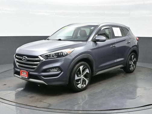 Coliseum Gray 2017 Hyundai TUCSON Limited
