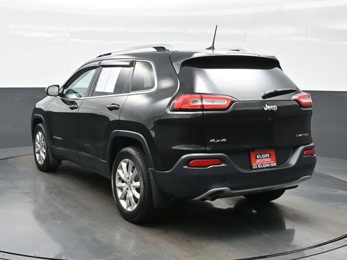 Brilliant Black Crystal Pearlcoat 2016 Jeep Cherokee Limited