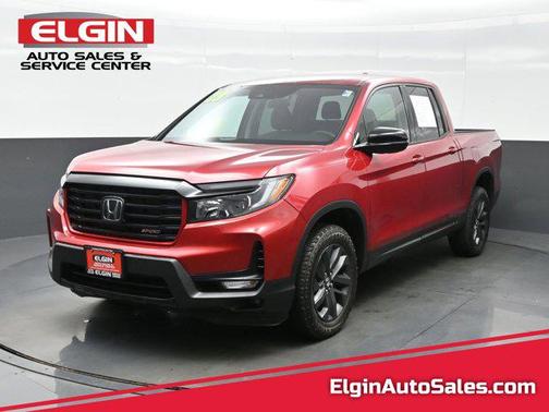 Radiant Red 2023 Honda Ridgeline Sport