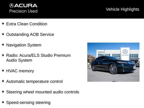 2016 Acura TLX Tech