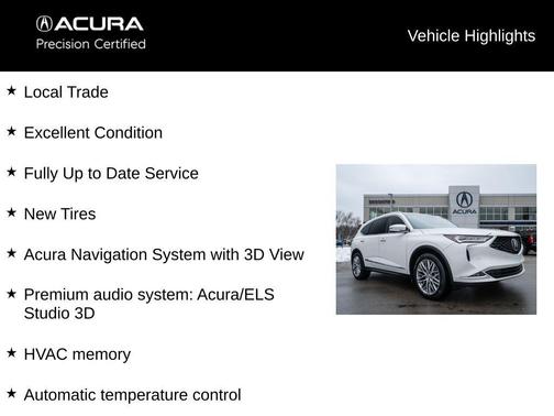 2023 Acura MDX Advance Package