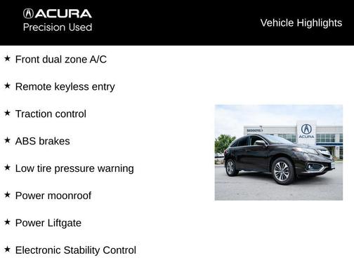 2016 Acura RDX Advance Package