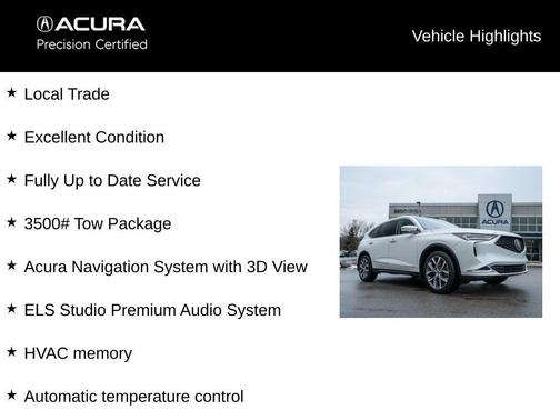 2023 Acura MDX Technology Package