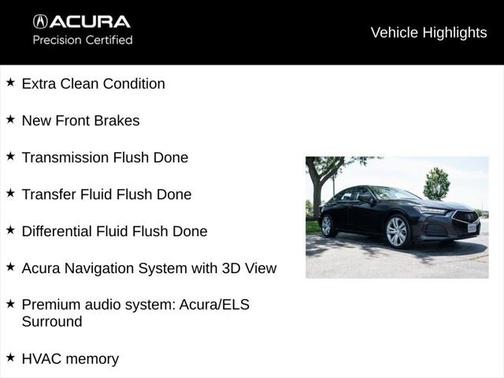 2021 Acura TLX Technology