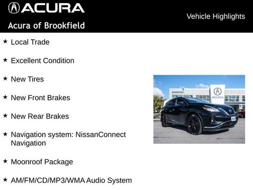 2020 Nissan Murano SL Intelligent AWD