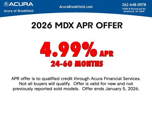2026 Acura MDX Technology Package