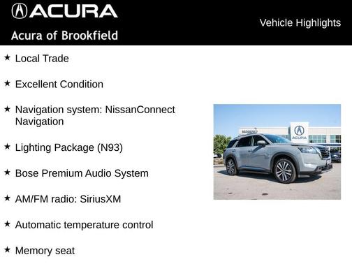 2022 Nissan Pathfinder Platinum 4WD