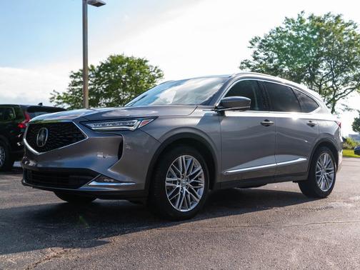 Liquid Carbon Metallic 2023 Acura MDX Advance Package