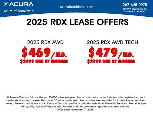 2025 Acura RDX Technology Package