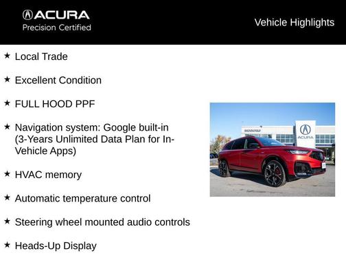 2025 Acura MDX Type S Advance Package