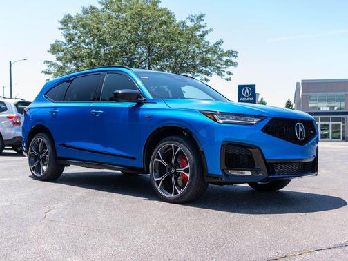 Double Apex Blue Pearl 2026 Acura MDX Type S Advance Package
