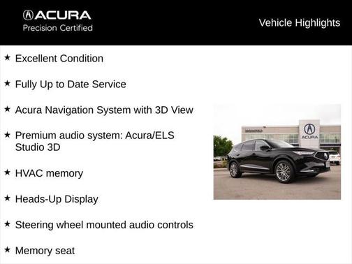 2022 Acura MDX Advance Package